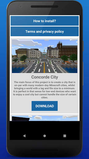 Maps City For Minecraft screenshot 6