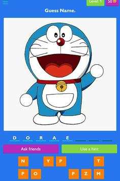 Doraemon Cartoon Quiz Game screenshot 1