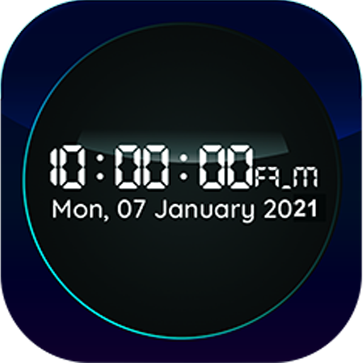 Live Clock 2021 Nature Wallpaper app icon