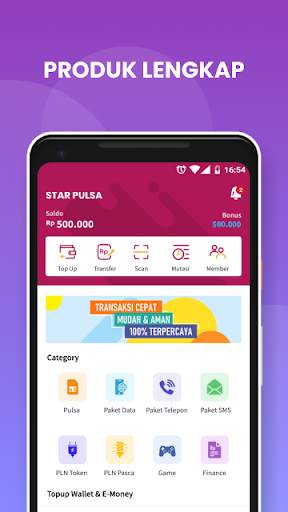 Star Pulsa - Agen Pulsa Murah screenshot 1