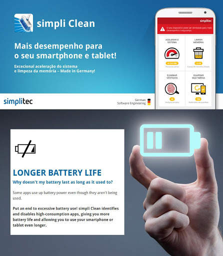 simpli Clean Mobile -  ANDROID ACELERADOR BOOSTER screenshot 3
