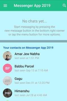 Messenger App 2019 screenshot 6