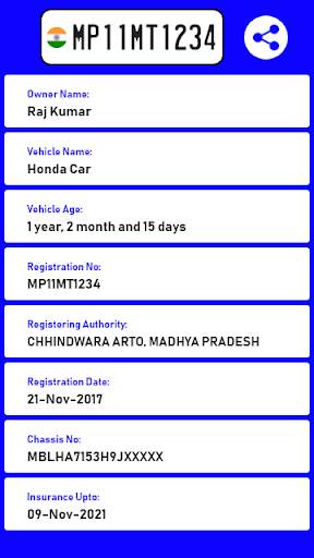 RTO Vehicle - All State VAHAN Details screenshot 2