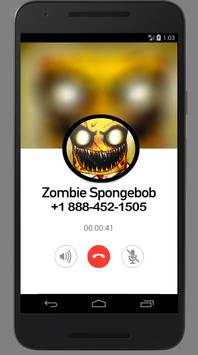 Call Simulator For Zombie Spongebob screenshot 2