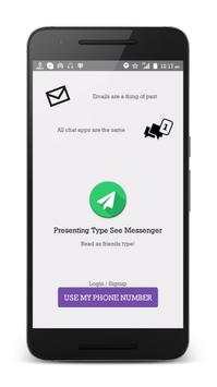 Type See Messenger screenshot 2