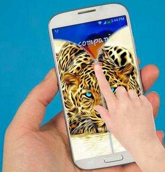 Cheetah Zipper Lock screenshot 3