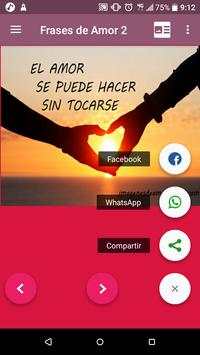 Frases de Amor 2 para facebook y whatsapp screenshot 8
