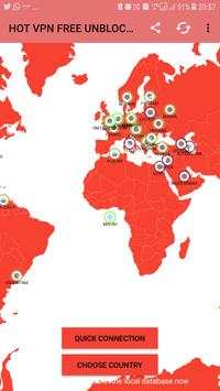 HOT VPN Free - Unblock Proxy Unlimited screenshot 1