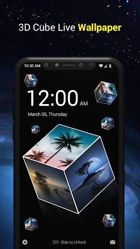 Photo 3D Cube Live Wallpaper screenshot 5