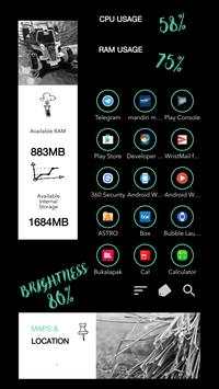Blacklife for Total Launcher screenshot 2