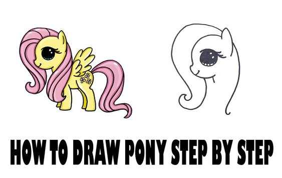 How To Draw My Little Pony And Unicorn screenshot 1