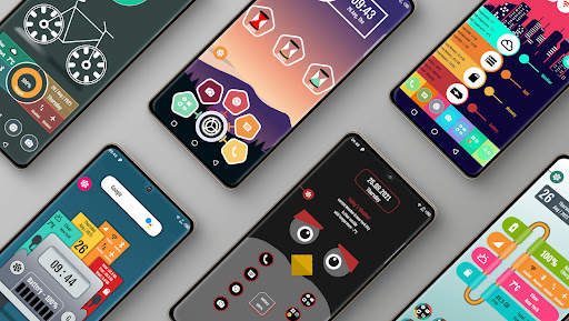Infographic Launcher - HideApp screenshot 5