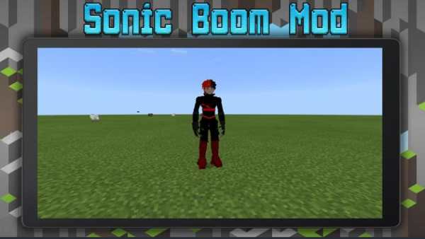 New Sonic Boom Mod Minecraft screenshot 5