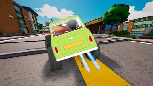 Mr Bea Car Monster Machine Racing screenshot 2
