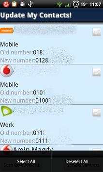 Update My Contacts! screenshot 3
