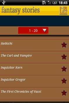 Short fiction fantasy stories screenshot 2