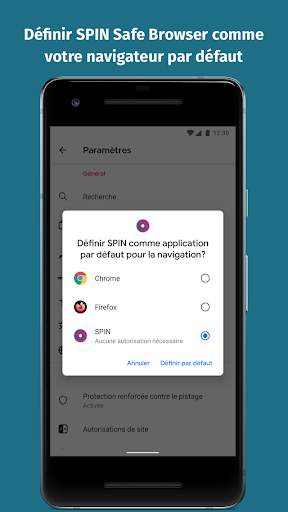 SPIN Safe Browser screenshot 2