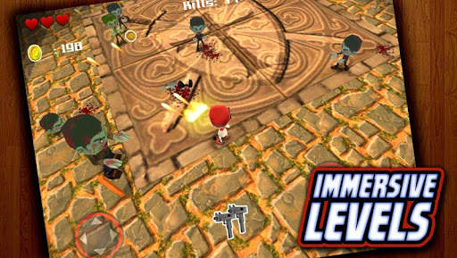 Tsolias vs Zombies 3D FREE screenshot 9