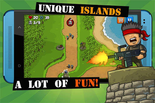 Island Defense: Offline Tower Defense screenshot 5