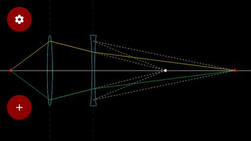 Ray Optics, Optics Physics, Ray Diagram Simulation screenshot 6