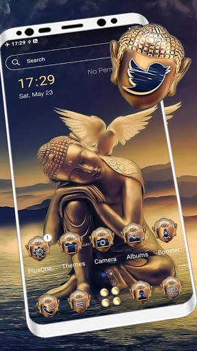 Buddha Peace Launcher Theme screenshot 1