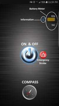 Flashlight for LGE LG G5 screenshot 1