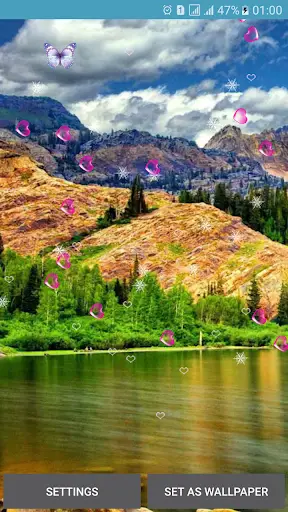 Mountain Live Wallpapers screenshot 3