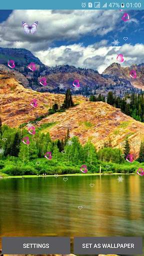 Mountain Live Wallpapers screenshot 3
