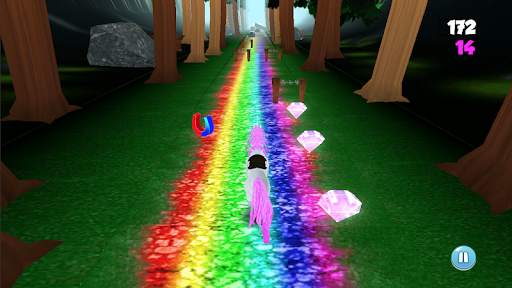 Unicorn Dash Jungle Run 3D screenshot 3