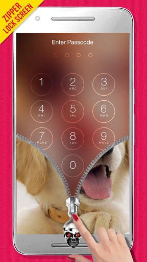 Photo Zipper Lock Screen screenshot 4