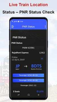 Train Enquiry, Live Train, Seat - PNR Status screenshot 7