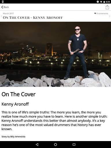 Modern Drummer Magazine 12 تصوير الشاشة