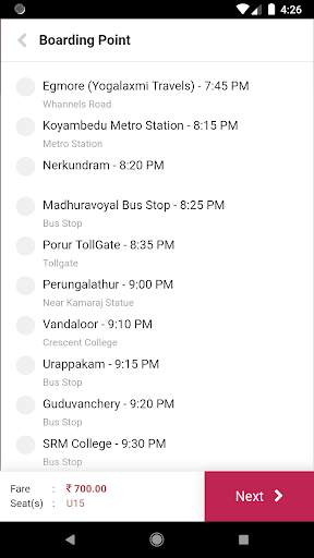 Abinaya Travels - Online Bus Tickets Booking screenshot 5