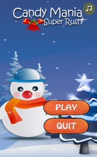 Candy Mania Rush Christmas screenshot 2