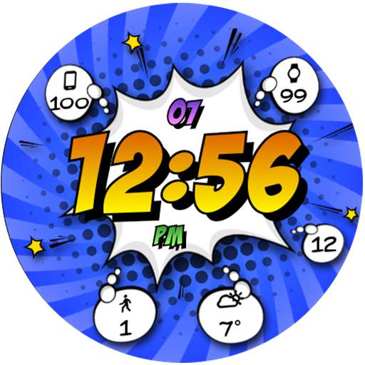Comic Pow HD Watch Face 6.2.2
