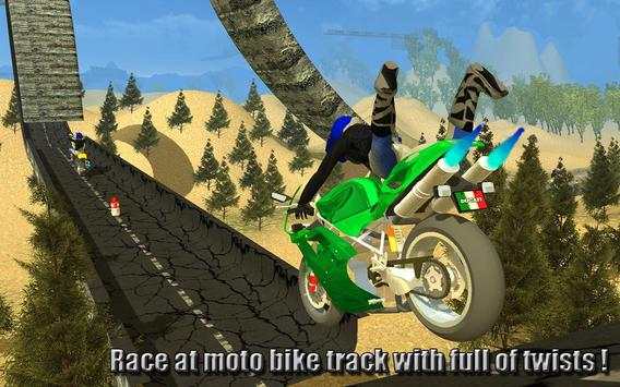Moto Bike Race Nitro Stunt 3d screenshot 4