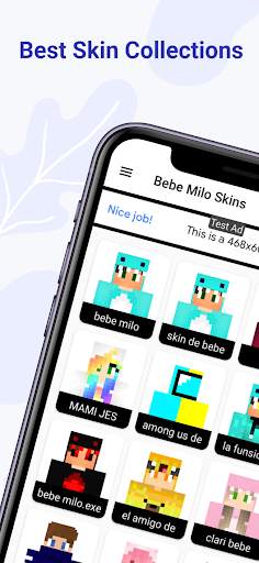 Bebe Milo Skins for Minecraft screenshot 1