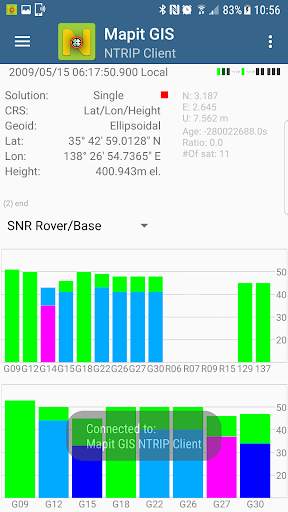 Mapit GIS - NTRIP Client screenshot 3