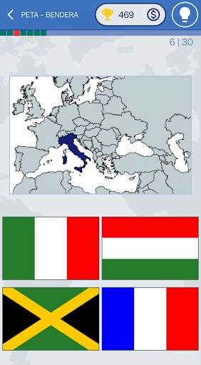 Bendera Dunia - Kuiz bendera screenshot 12
