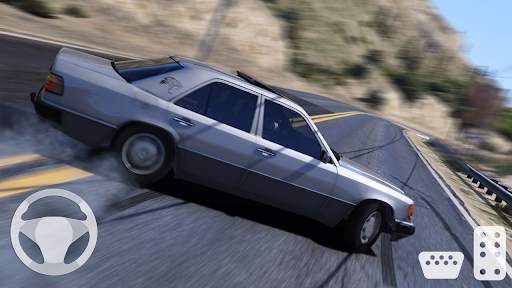 Mercedes E500: City Car Drive screenshot 2