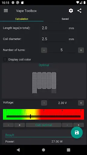 Vape Toolbox Lite screenshot 9