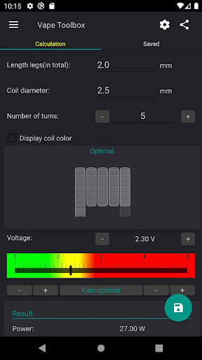 Vape Toolbox Lite 9 تصوير الشاشة
