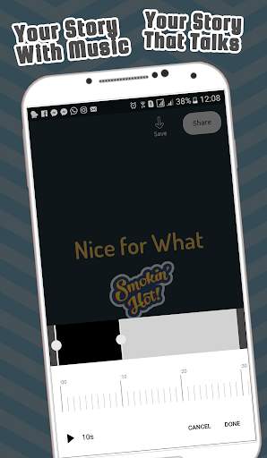 Audio Status Maker, Story Maker - StoryartApp screenshot 1
