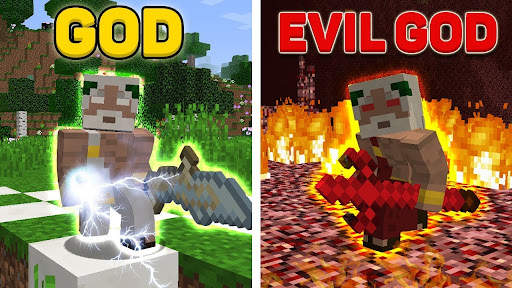 God Skin Mod For Minecraft PE screenshot 4