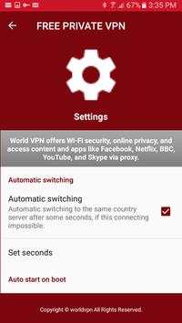 Free VPN - Brazil VPN Unlimited Security Proxy VPN screenshot 5