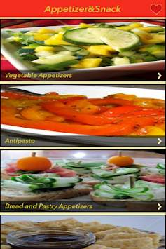 3000  Appetizer & Snack Recipe screenshot 1