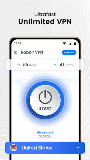 Rabbit VPN - Secure & Fast VPN screenshot 1