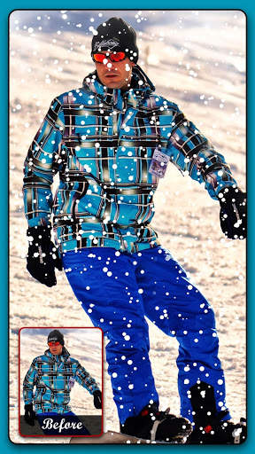 Snow photo editor screenshot 2