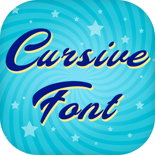 Cursive Font Free Style icon