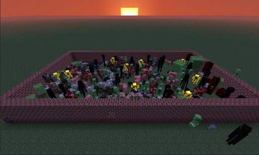Mob Skins for PE 3 تصوير الشاشة